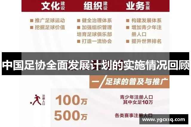 中国足协全面发展计划的实施情况回顾